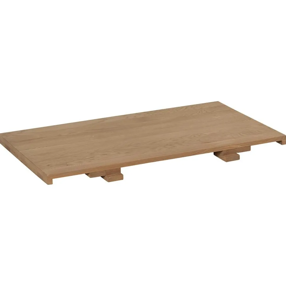 Allonge 50cm pour table DARIO 180cm Chêne massif ciré 50x90cm DARIO