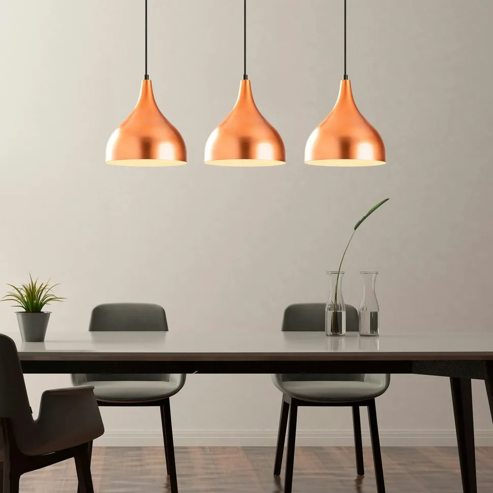 Ampoule globe 15 cm ambrée LED filament lumière chaude (E27)