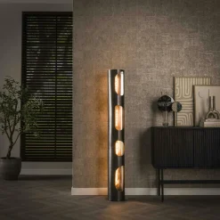 Ampoule tube 30 cm ambré LED filament lumière chaude (E27)