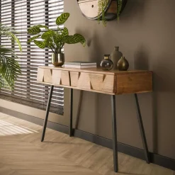Banc coffre hévéa 118cm HELENA
