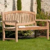 Banc de jardin en Teck brut massif 150cm SUMMER