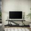 Banc tv moderne 2 niveaux 140 cm RALF