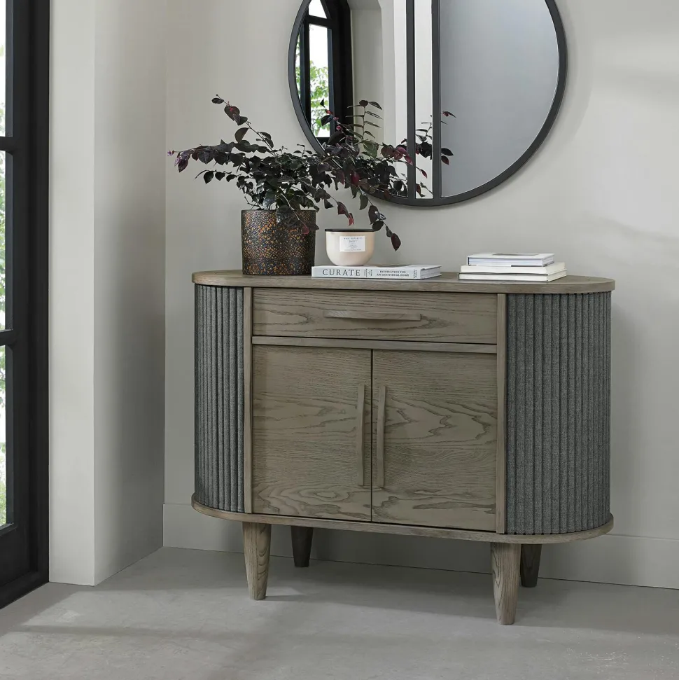Buffet 2 portes en bois avec accordéon HOUSTON