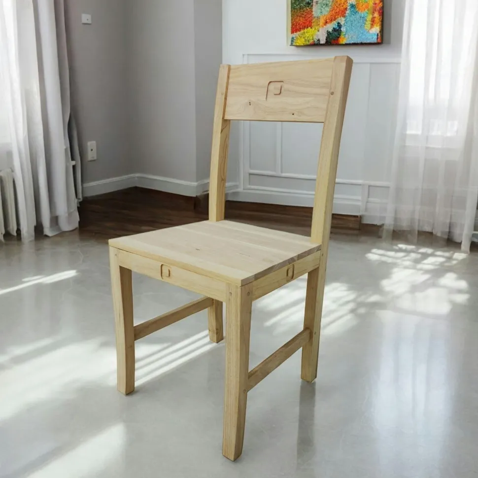 Buffet 2 portes hévéa 110x45x90cm TESSA