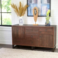 Buffet bois brun recyclé SAMOA