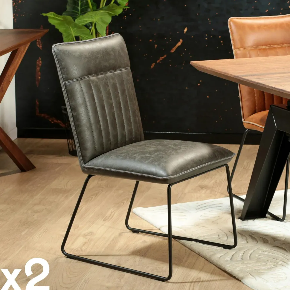 Buffet bois massif 4 portes - frise décorative ROSETO