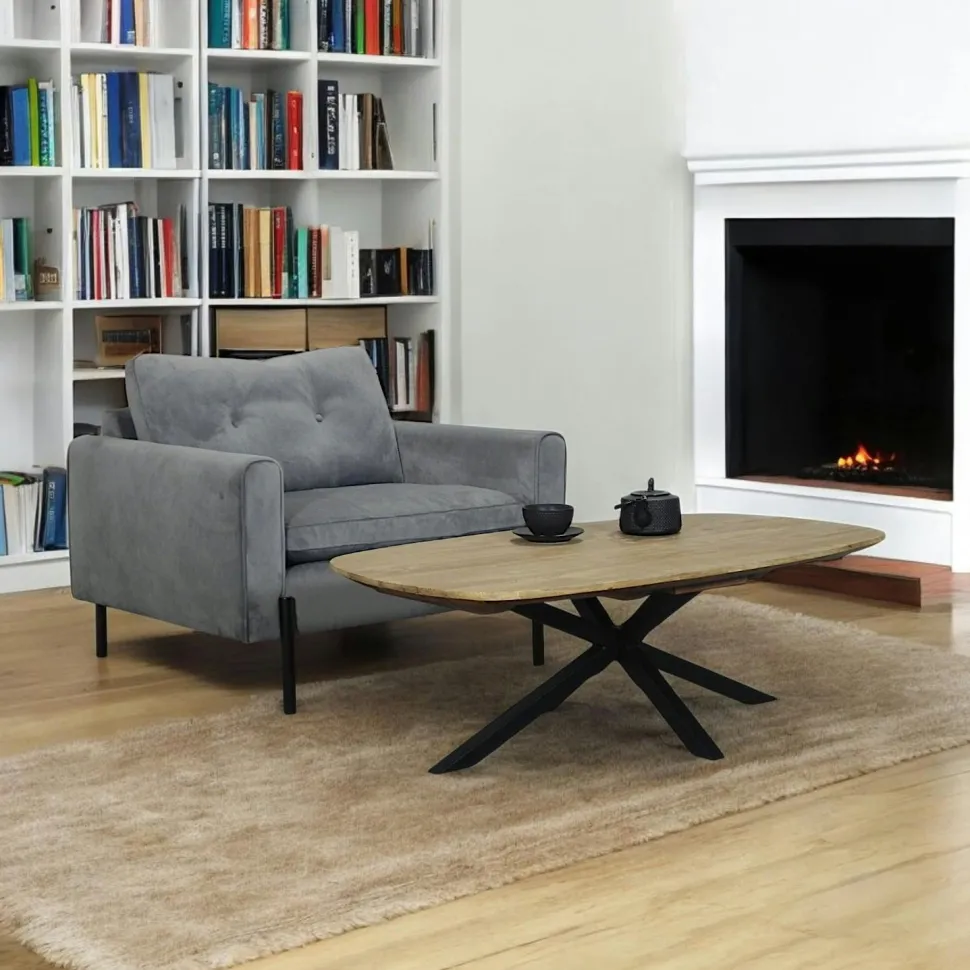 Chaise contemporaine pivotante beige (lot de 2) LIGURIE