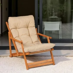 Chilienne bleue pliante - grand confort SORA