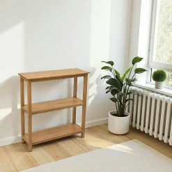 CONSOLE TRADITION 2 étagères 70CM