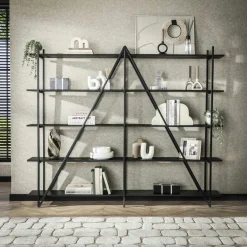 Etagère de salon moderne 3 plateaux RALF