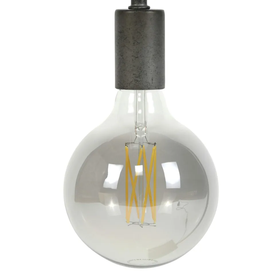Grande suspension cuivrée et ajourée Ø90 cm RALF