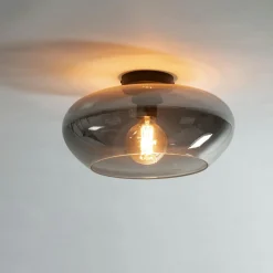 Grande suspension cuivrée et ajourée Ø90 cm RALF