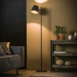 Lampe de salon corde nouée