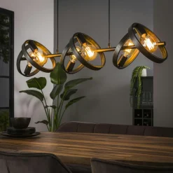 Plafonnier design 2 anneaux RALF