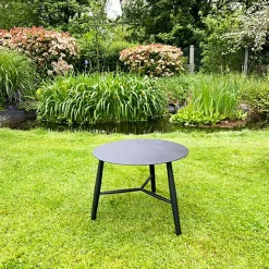 Salon de jardin en bois d'acacia (1 table à manger 160 cm + 2 bancs 130 cm) BAHIA