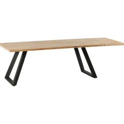 Table à manger extensible bois blanchi 200 cm COSTENTA