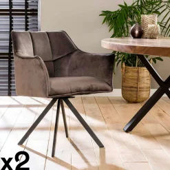 Table à manger extensible à bords ronds en bois d'acacia 175-275 cm MELBOURNE