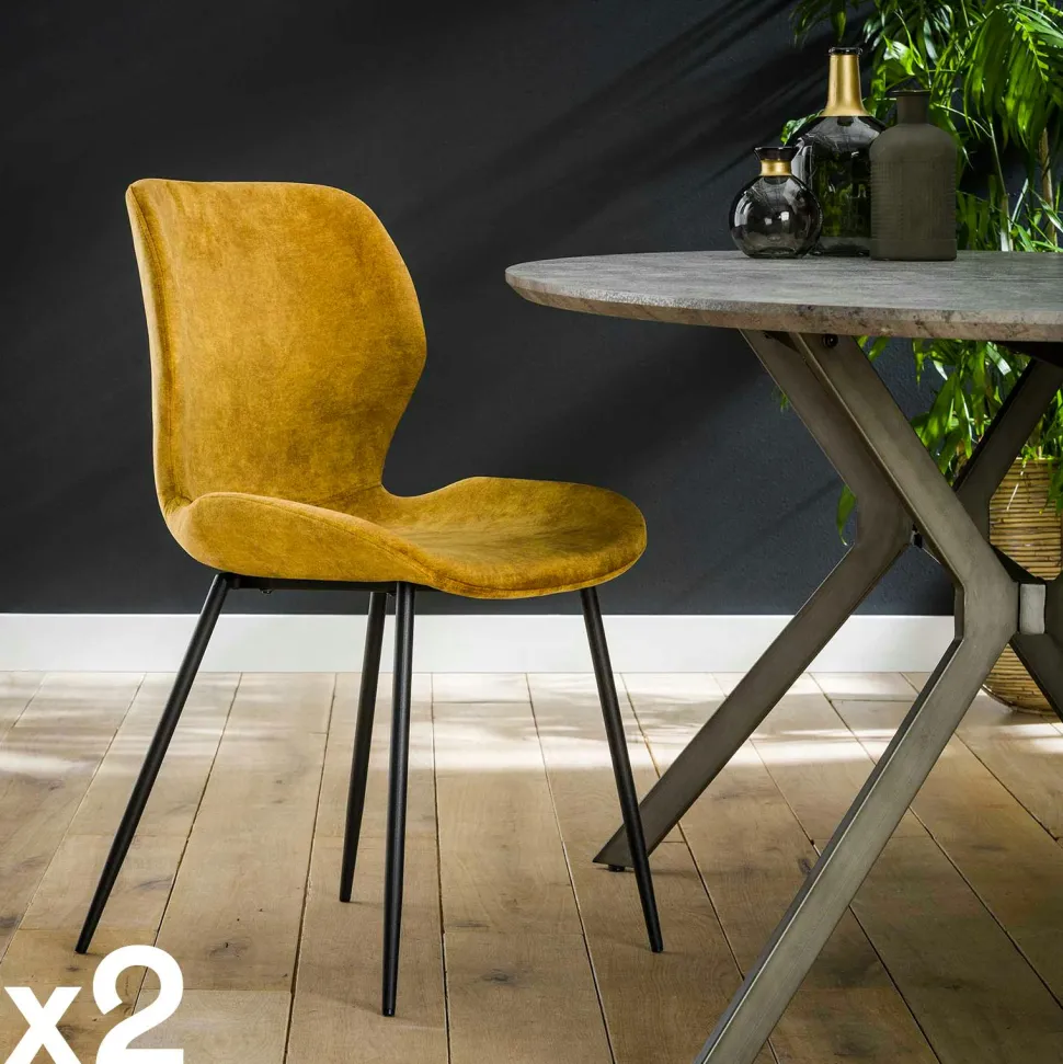 Table à manger extensible à bords ronds en bois d'acacia 175-275 cm MELBOURNE