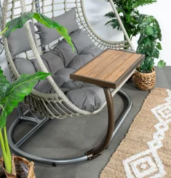 Table d'appoint pour fauteuil suspendu naturel SOUTH BEACH