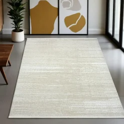 Tapis beige – effet texturé, 140x200 cm ISTANBUL